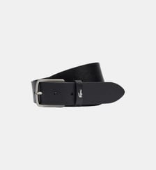 Ceinture en cuir grainé Lacoste