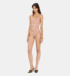 String en dentelle de nylon avec Oval D Diesel