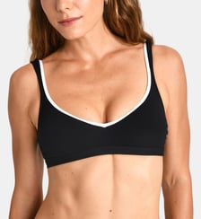 Haut de maillot de bain triangle Leily gaufré Livia