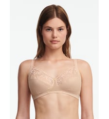 Soutien-gorge sans armature maintien broderie florale Chantelle