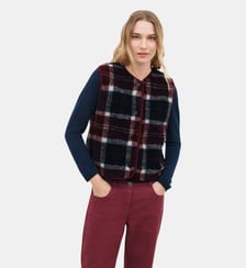 Gilet tnicolas1 - Motif imprimé - Polyester Caroll