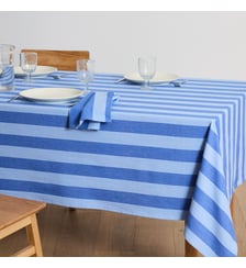 Nappe rayée tissé-teint, 30% coton recyclé La Redoute Interieurs