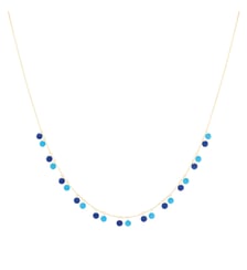 Collier POLKA - Lapis lazuli et turquoise - Or jaune 750‰ La Brune & La Blonde