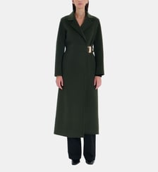 Manteau Missie Vert Foncé Zapa