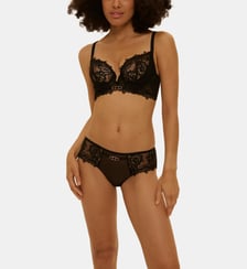 Soutien-gorge plongeant demi-mousse - Noir Simone Pérèle