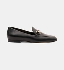 Julio - Mocassins En Cuir Nappa Noir - Sacchetto Parallèle