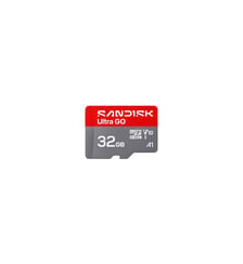 Carte Micro SD Ultra GO uSD 32Go 125MBs C10 UHS Sandisk