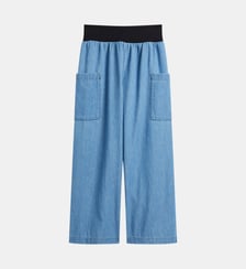 pantalon Mathis en denim bleu Agnès b.