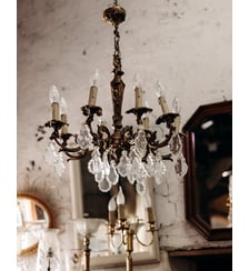 Suspension en cristal au style ancien Sonia N°302- Produit chiné Debongout