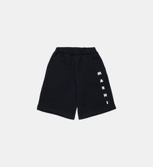 Short en molleton avec logo Marni