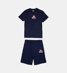 Survêtement avec logo Diesel Kids