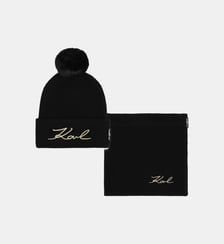 Ensemble bonnet et tour de cou Karl Lagerfeld Kids