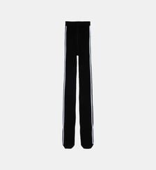 Collants avec logo et bandes latérales MM6 Maison Margiela