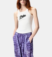 Débardeur avec broderie pinko et strass Pinko