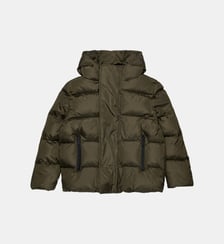 Doudoune courte avec capuche et logo Dsquared2