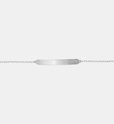 Bracelet souple mono-motif So Addict en Argent avec diamant blanc La Garçonne Diamant