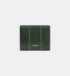 Petit portefeuille Marguerite en cuir grainé Le Tanneur