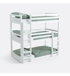Lits superposés 3 couchages avec sommiers La Redoute Interieurs