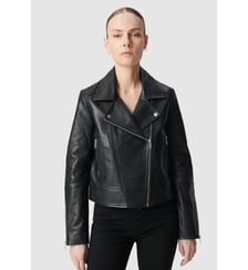 Blouson en cuir d'agneau Ikks