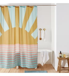 Rideau de douche imprimé La Redoute Interieurs
