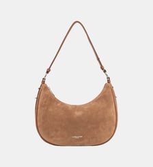 Grand sac besace Suède en cuir Lancaster