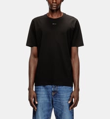 T-shirt avec micro logo métallique Diesel