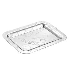 Plateau rectangulaire en métal argenté - 10 x 15 cm - GRAFFITI Christofle