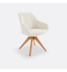 Fauteuil de bureau bouclette La Redoute Interieurs
