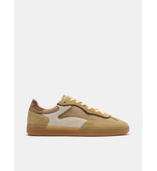 Baskets basses Park Khaki en nylon et en daim Hoff