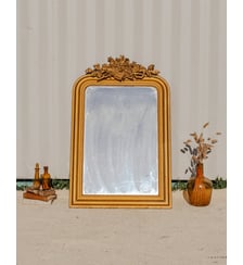 Grand miroir Louis Philippe doré Georges N°1062- Produit chiné Debongout