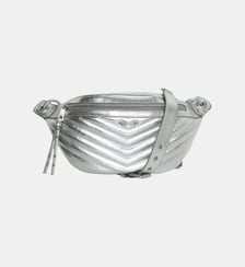 Sac banane 1440 cuir matelassé Ikks