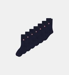 Lot de 7 chaussettes mi-hautes en coton Le Slip Francais