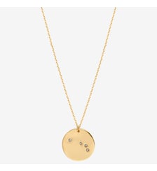 Collier doré bélier - galaxie - Bélier Caroline Najman