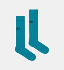 Chaussettes avec logo numérique MM6 Maison Margiela