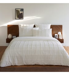 Housse de couette coton tufté La Redoute Interieurs