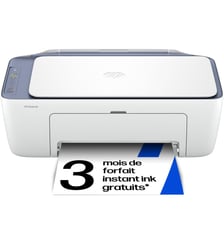 Imprimante jet d'encre DeskJet 2922/2920 éligible Instant Ink HP