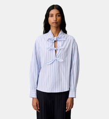 Blouse popeline rayée Claudie Pierlot