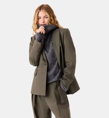 Veste tailleur à simple boutonnage Maje