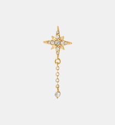 Piercing helix/tragus étoile et chaine en acier chirurgical Balaboosté
