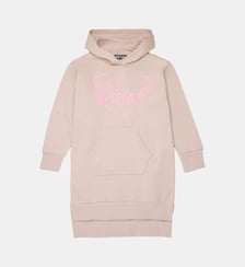 Robe en molleton avec logo Diesel Kids