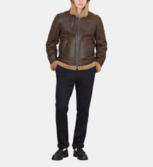 Blouson en cuir BOMBARDIER Chevignon