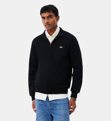 Sweatshirt zippé molleton coton Lacoste