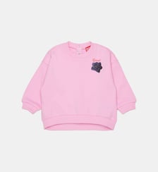 Sweat-shirt col rond avec logo Diesel Kids