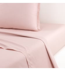 Drap plat en batiste de coton Yves Delorme