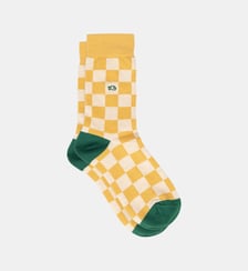 Chaussettes en coton peigné carreaux Billybelt