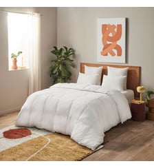Couette Natur' Protect - 70% Duvet - Chaude Dunlopillo