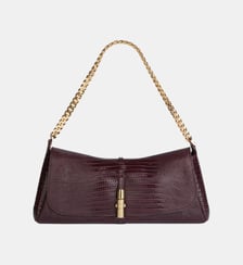 Sac Metropolis en cuir embossé Balmain