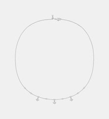 Endless choker en or blanc Djula