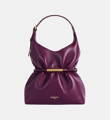 Sac SPHYNX Mini en cuir lisse Balmain