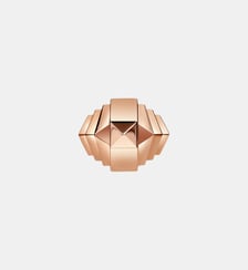 Bague Rockaway Mini Pyramide Or Rose Statement